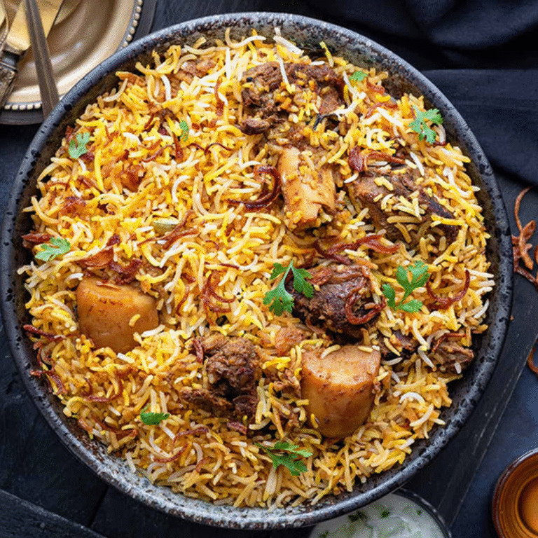 Mutton biryani