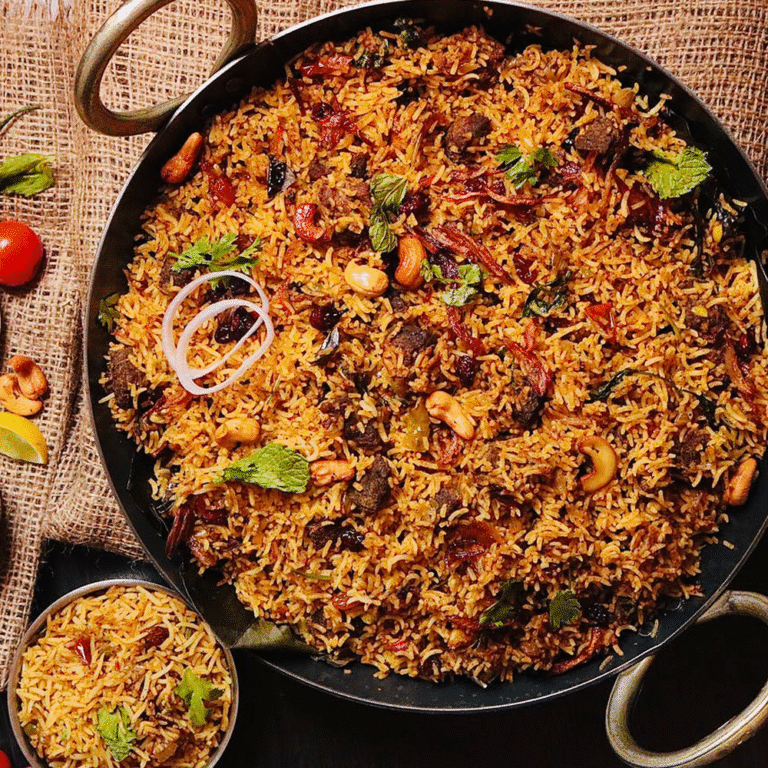 beef biryani